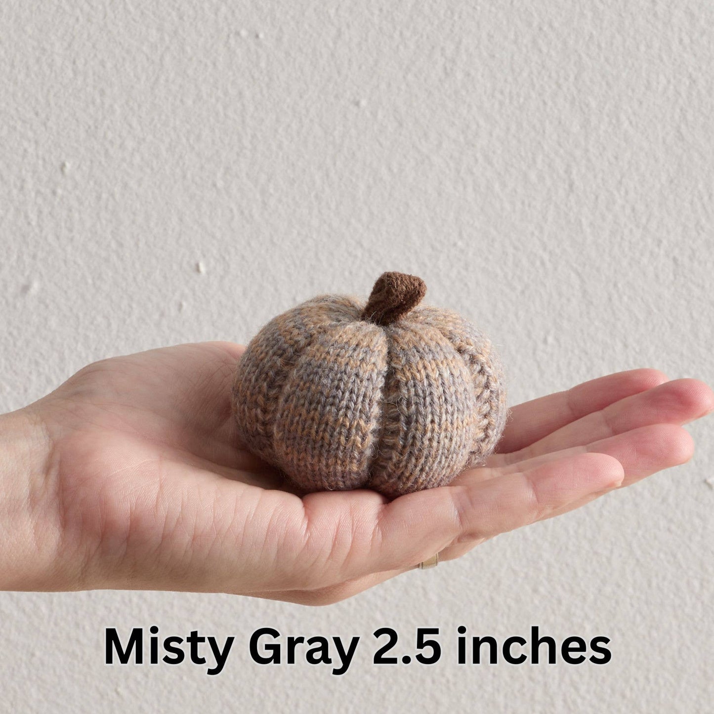 Cozy Knit Pumpkins, variegated yarns, unique autumn colors