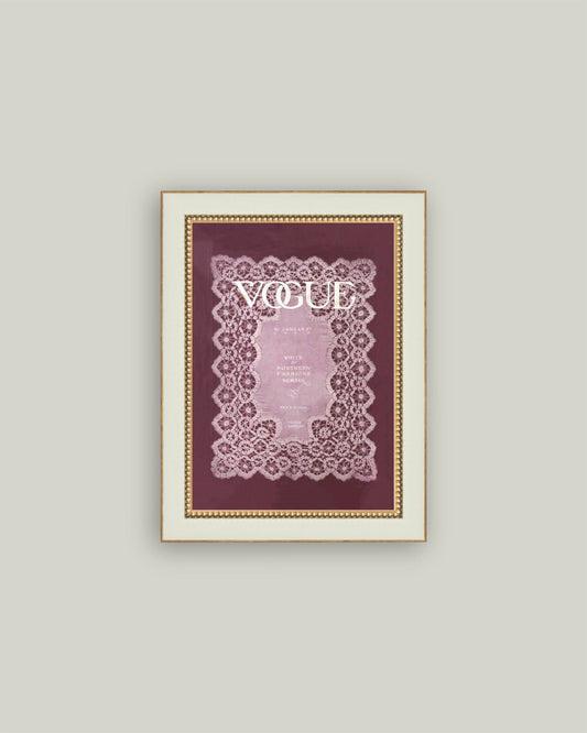 Vintage Vogue Maroon