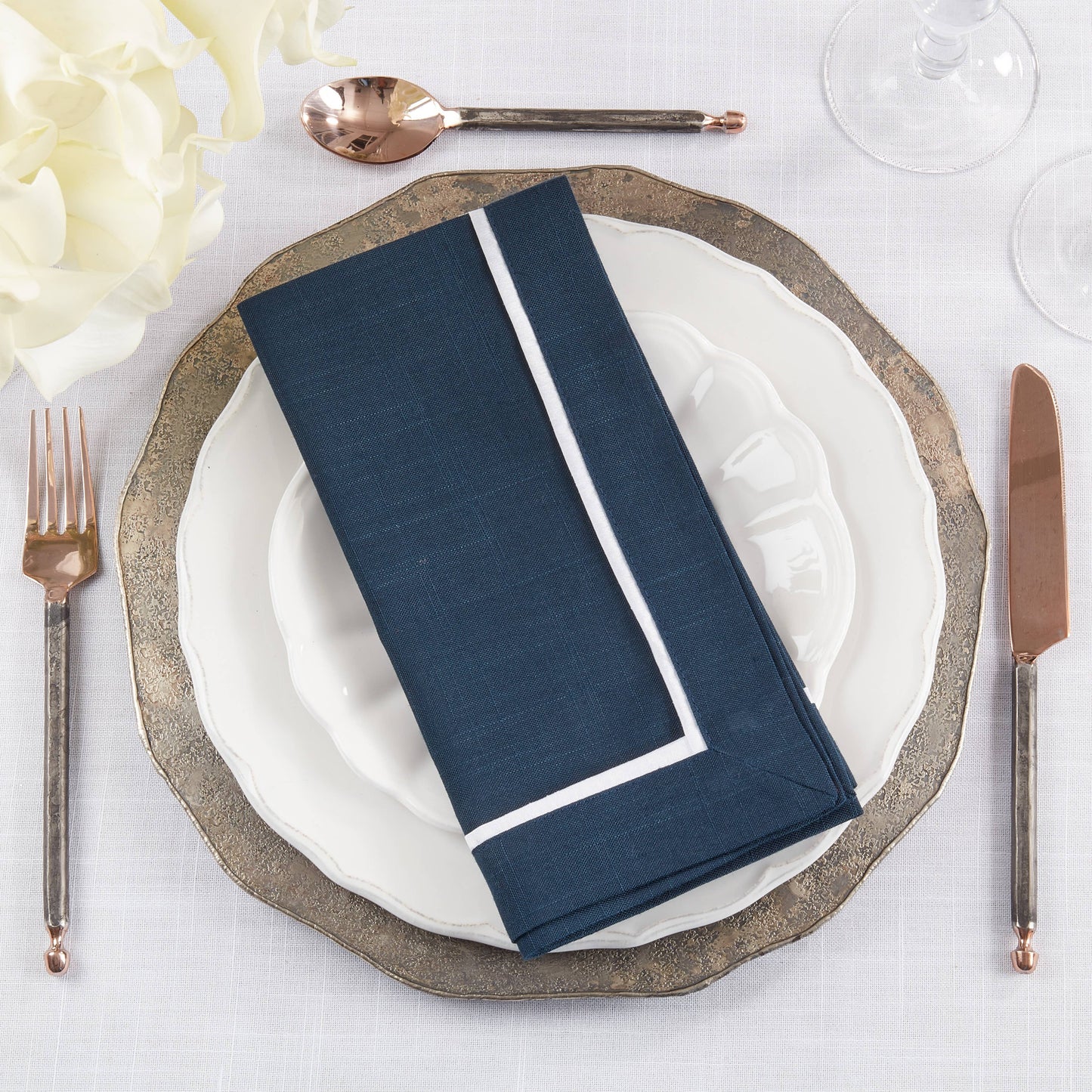Classic Pleated Design Napkin