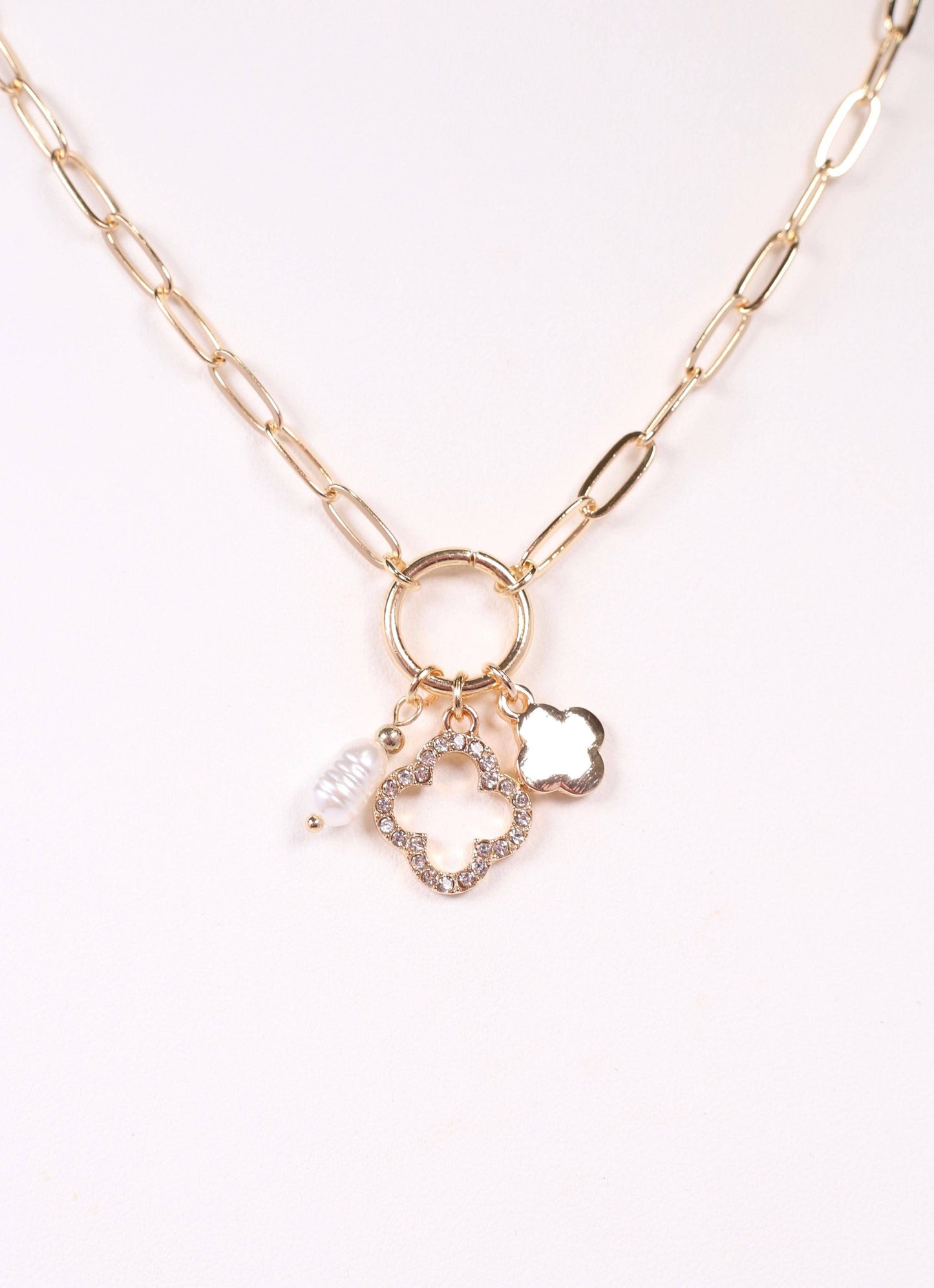 Dianne Charm Necklace GOLD
