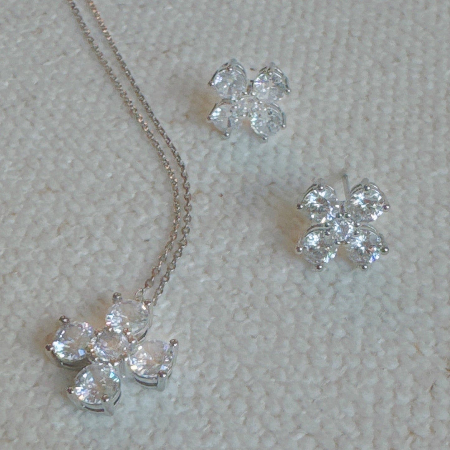 Radiant Sparkle Mini Cross Stud Earrings