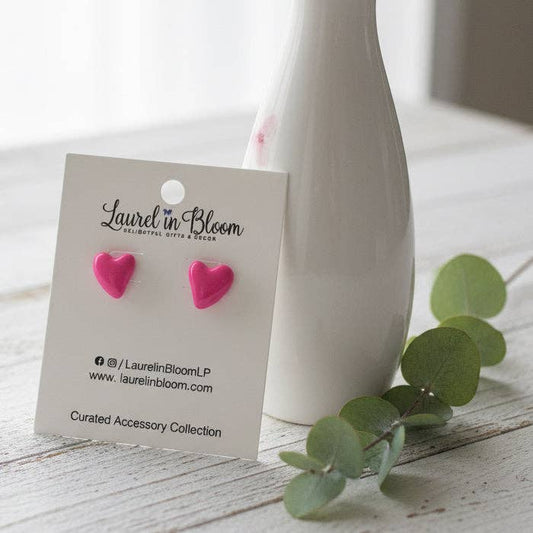 Itty Bitty Big Heart Earrings