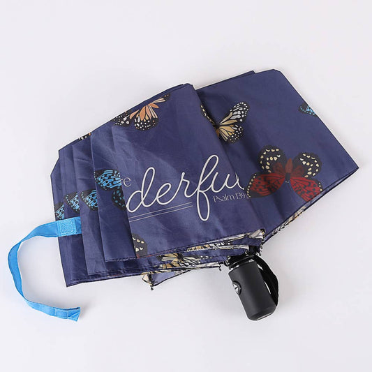 Wonderfully Made Butterfly Compact Umbrella