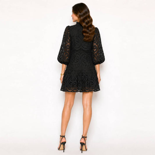 Lace Dress in Black