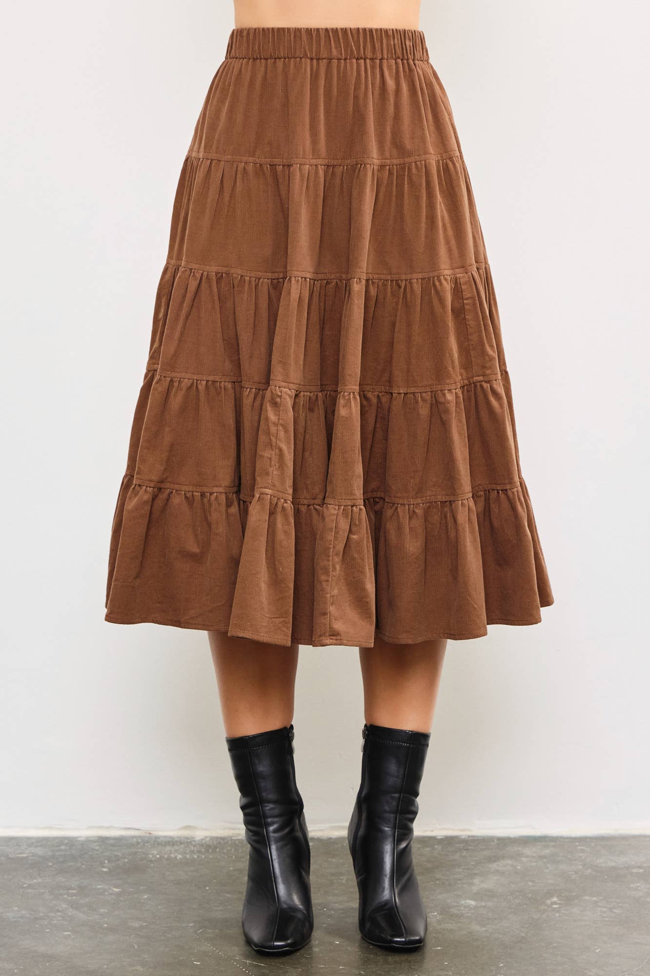 TIERED SKIRT