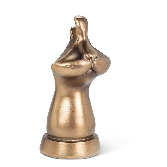 Cat Face Eyeglass Holder-Bronze-6"