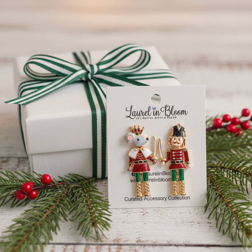 The Nutcracker and Mouse King Sugarplum Duel Earrings