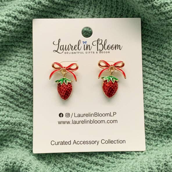 Amalfi Market Strawberry Bow Drops