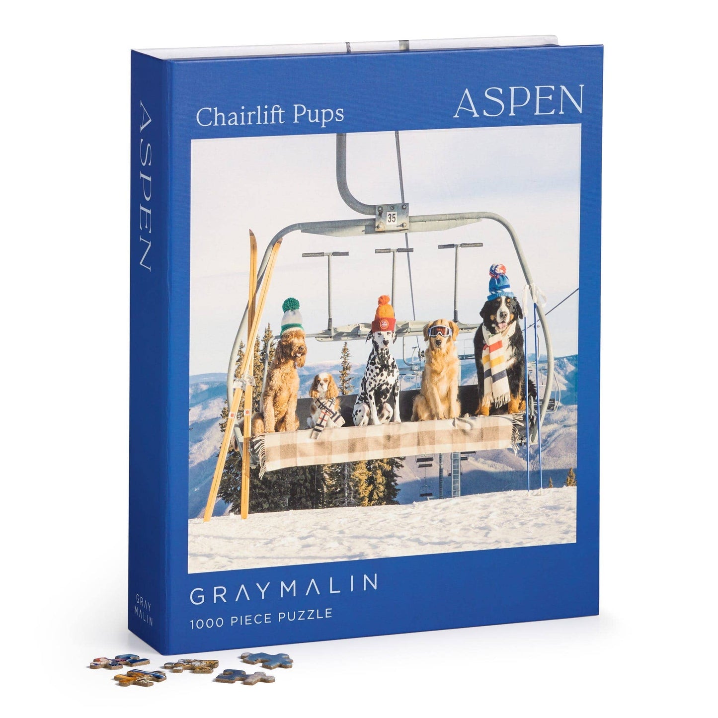 Gray Malin Aspen 1000 Piece Book Box Puzzle