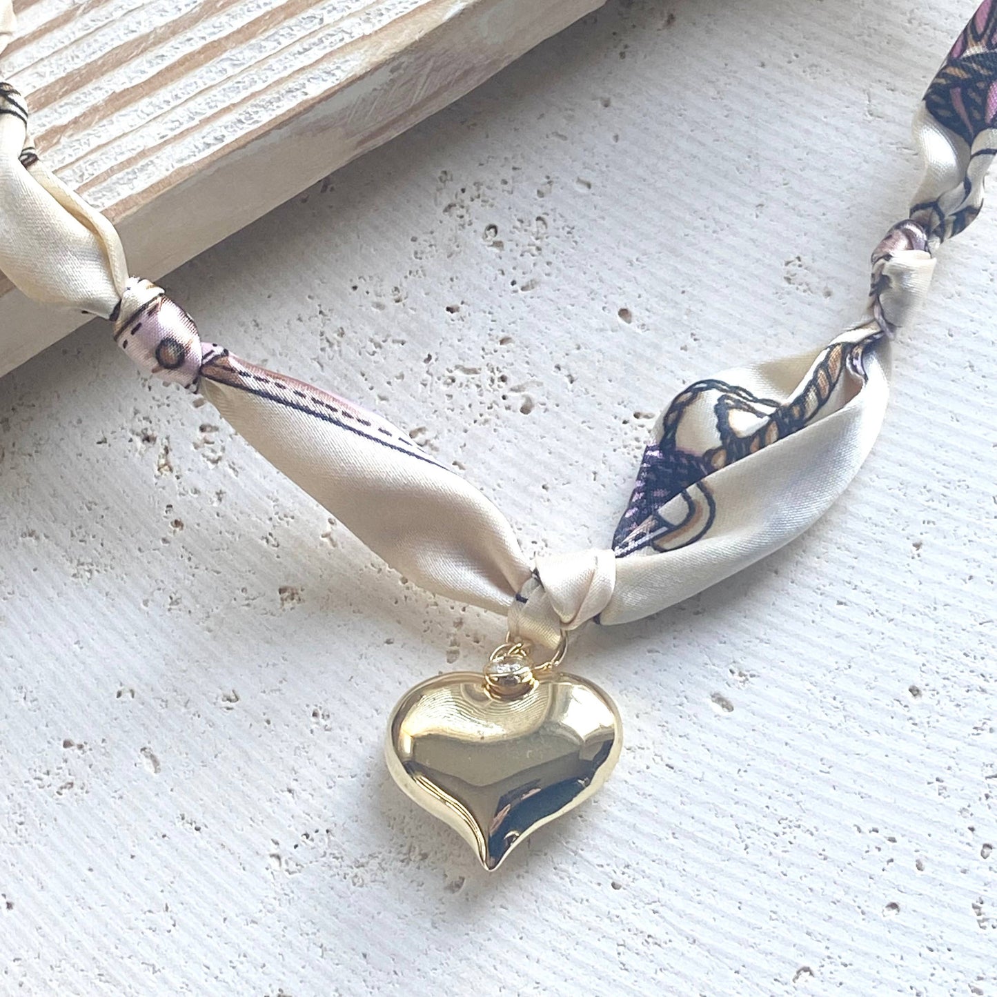 Scarf necklace charms pendants spring summer 2025
