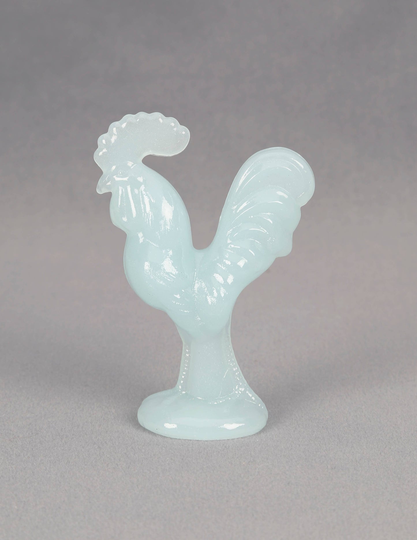 Bristol Blue Mini Rooster Figure