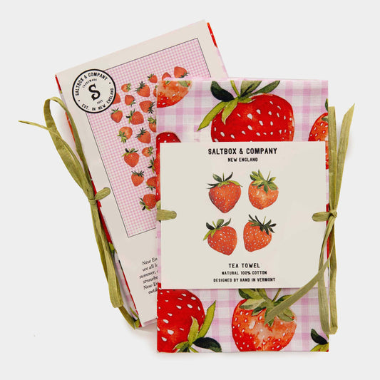 Strawberries - Tea Towel