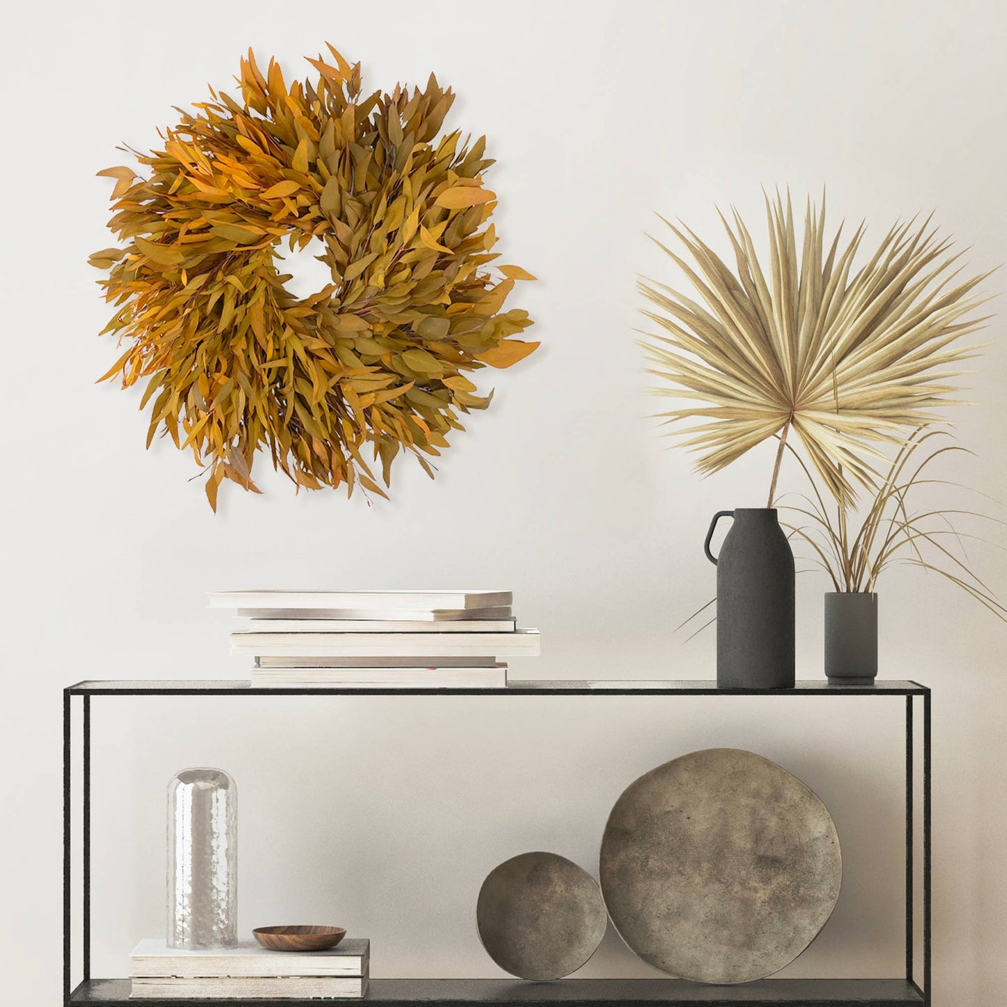 Harvest Farmhouse Willow Wreath