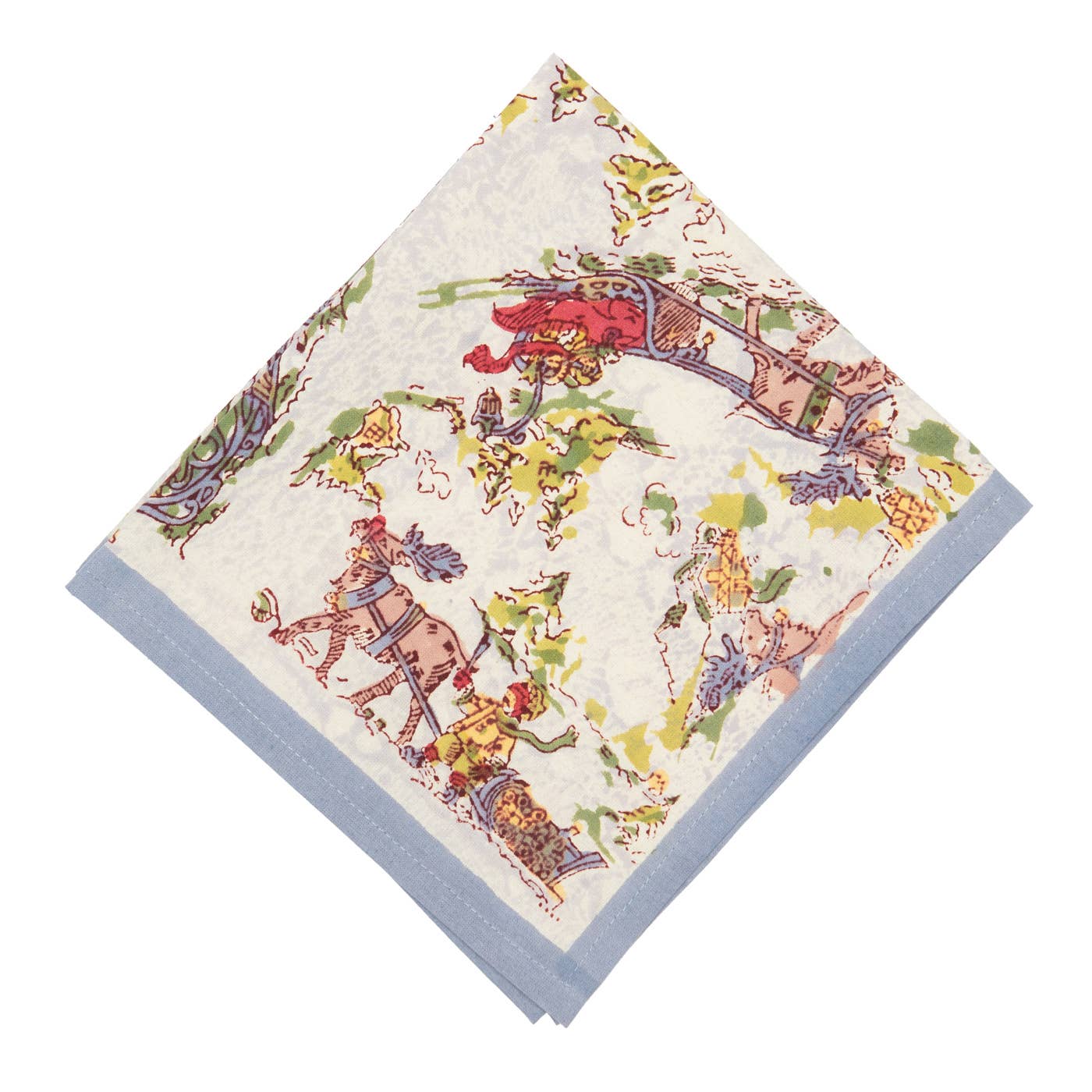 Renne Grey/Blue Napkins - Set of 6