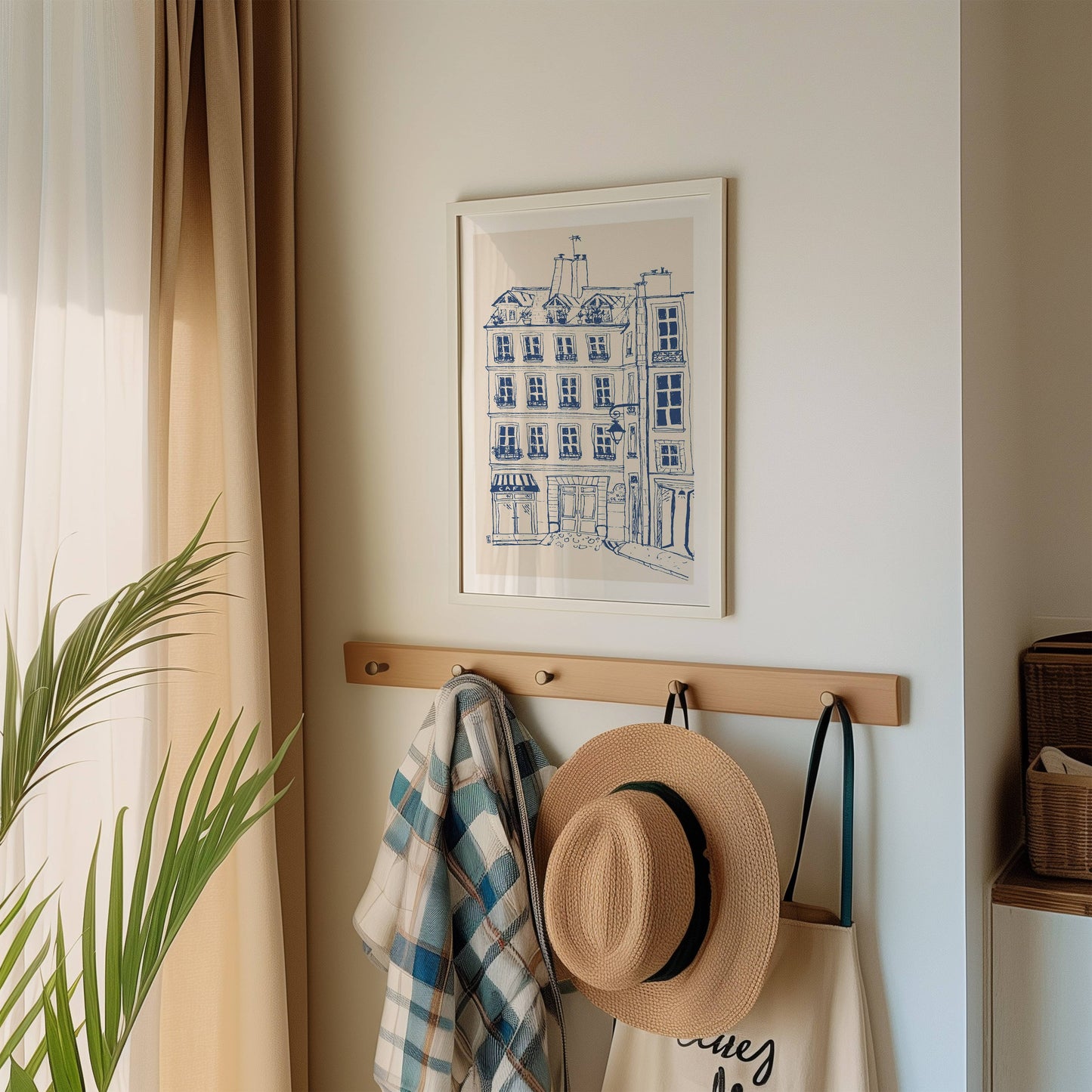 "A Cafe in Paris", Giclée Fine Art Print