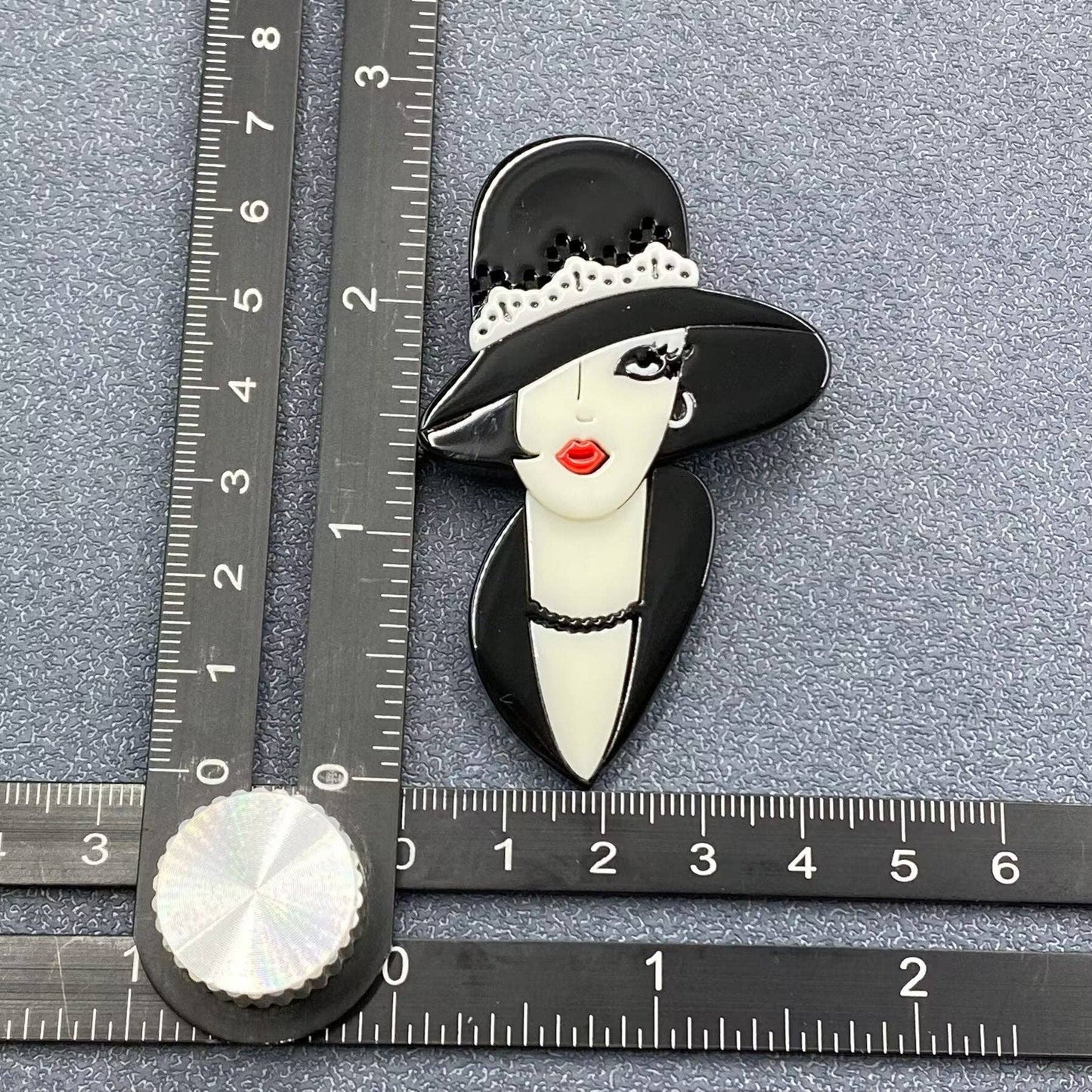 Creative Beauty Acrylic Brooch