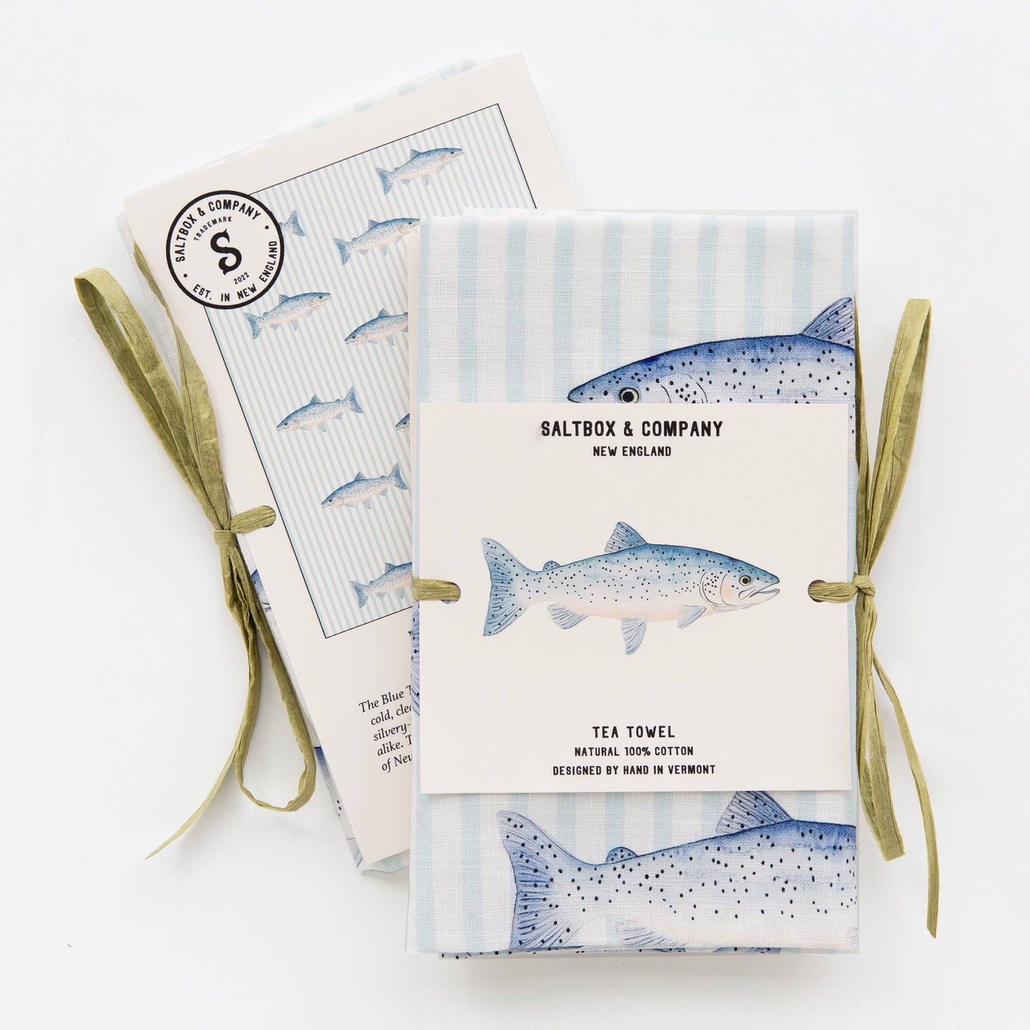 Blue Trout - Tea Towel