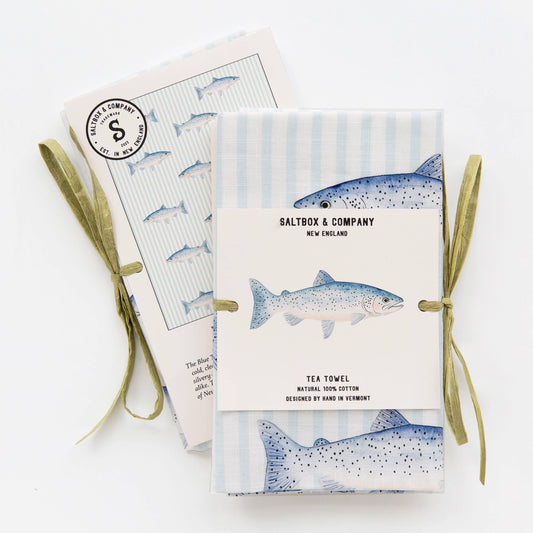 Blue Trout - Tea Towel