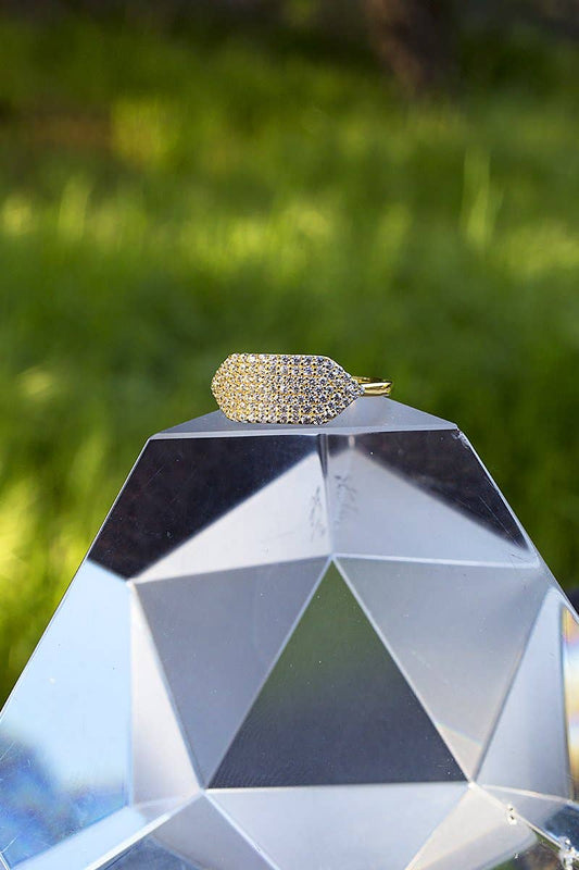 ID RING- 14K GOLD VERMEIL