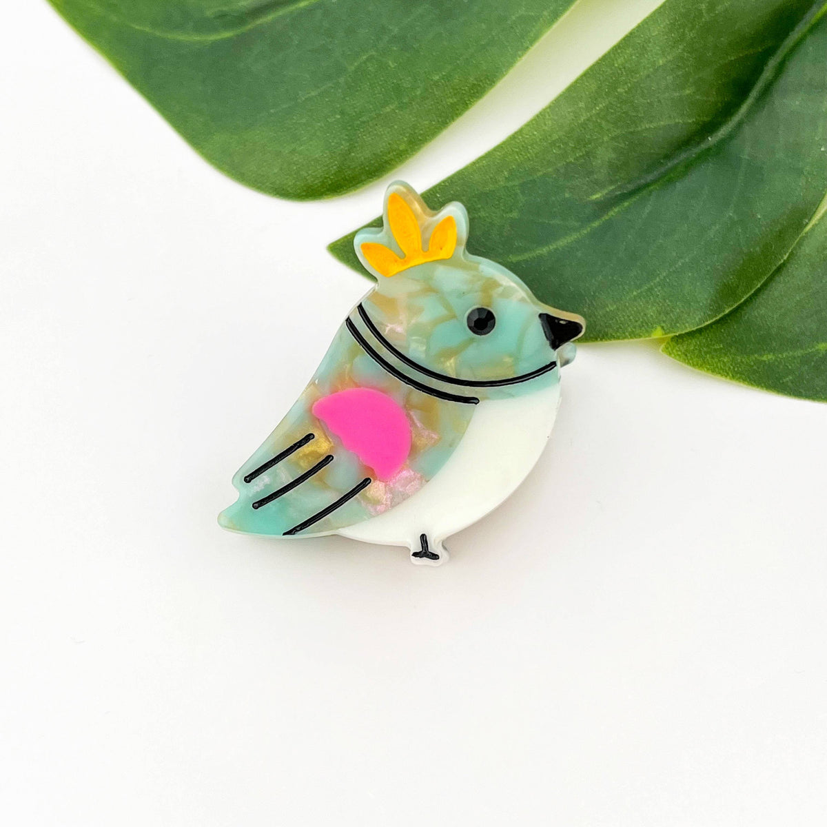 Mini Bird Hair Claw Clip