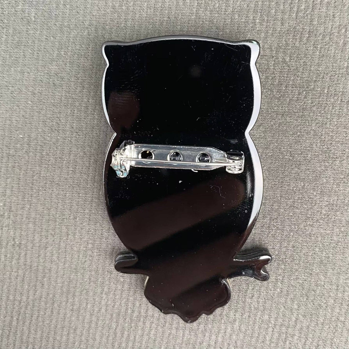 Acrylic Owl Brooch