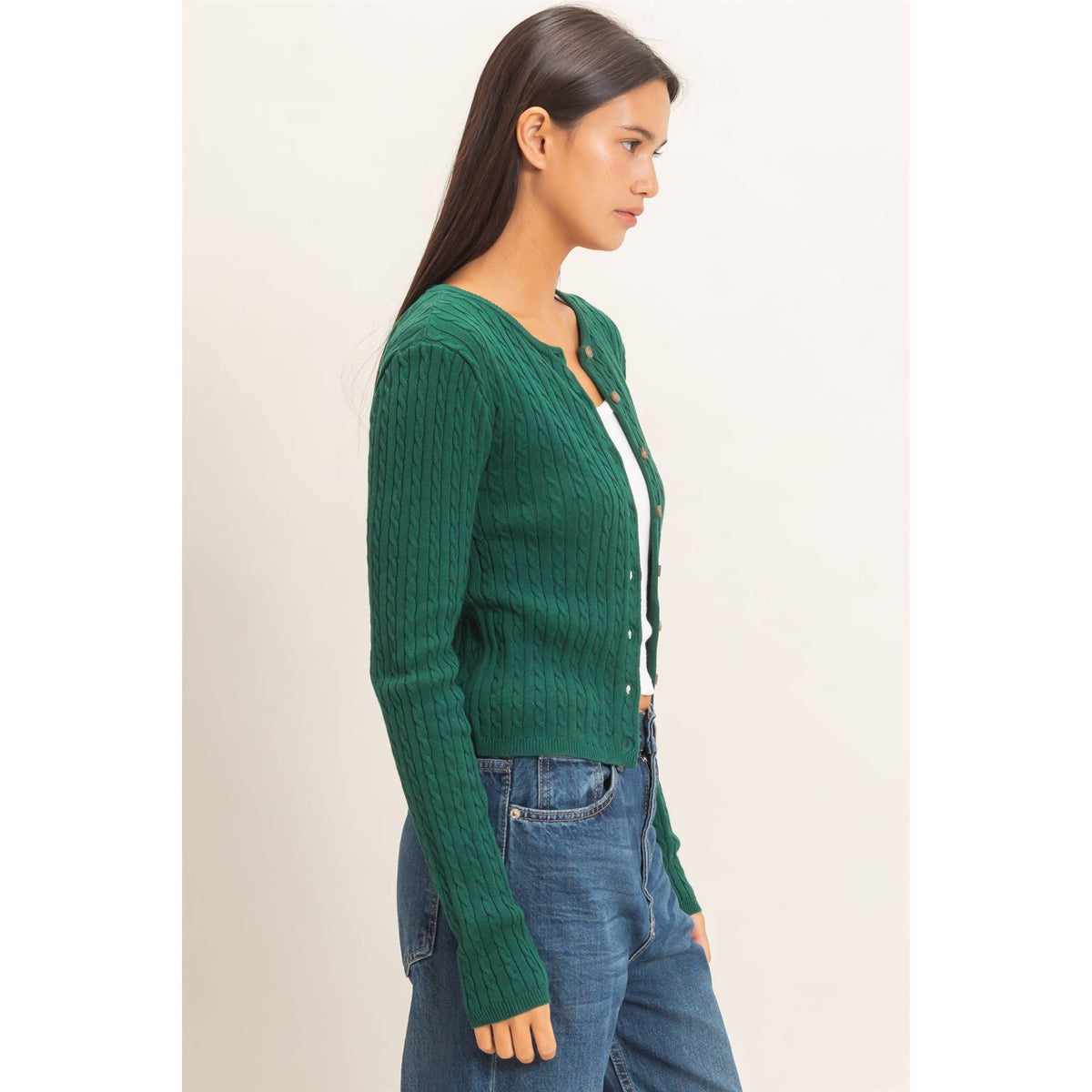Cable Knit Cardigan