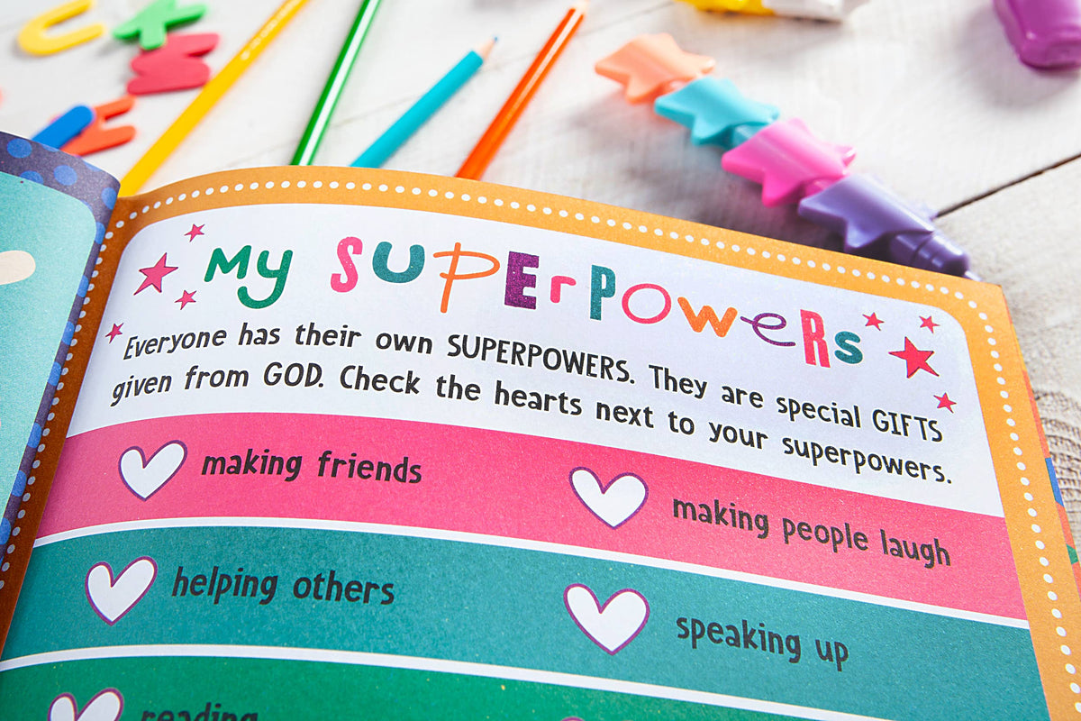 God Made Me Crazy Creative (Activity Book)