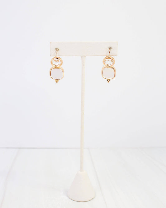 Bloomington Drop Earring Mother Of Pearl