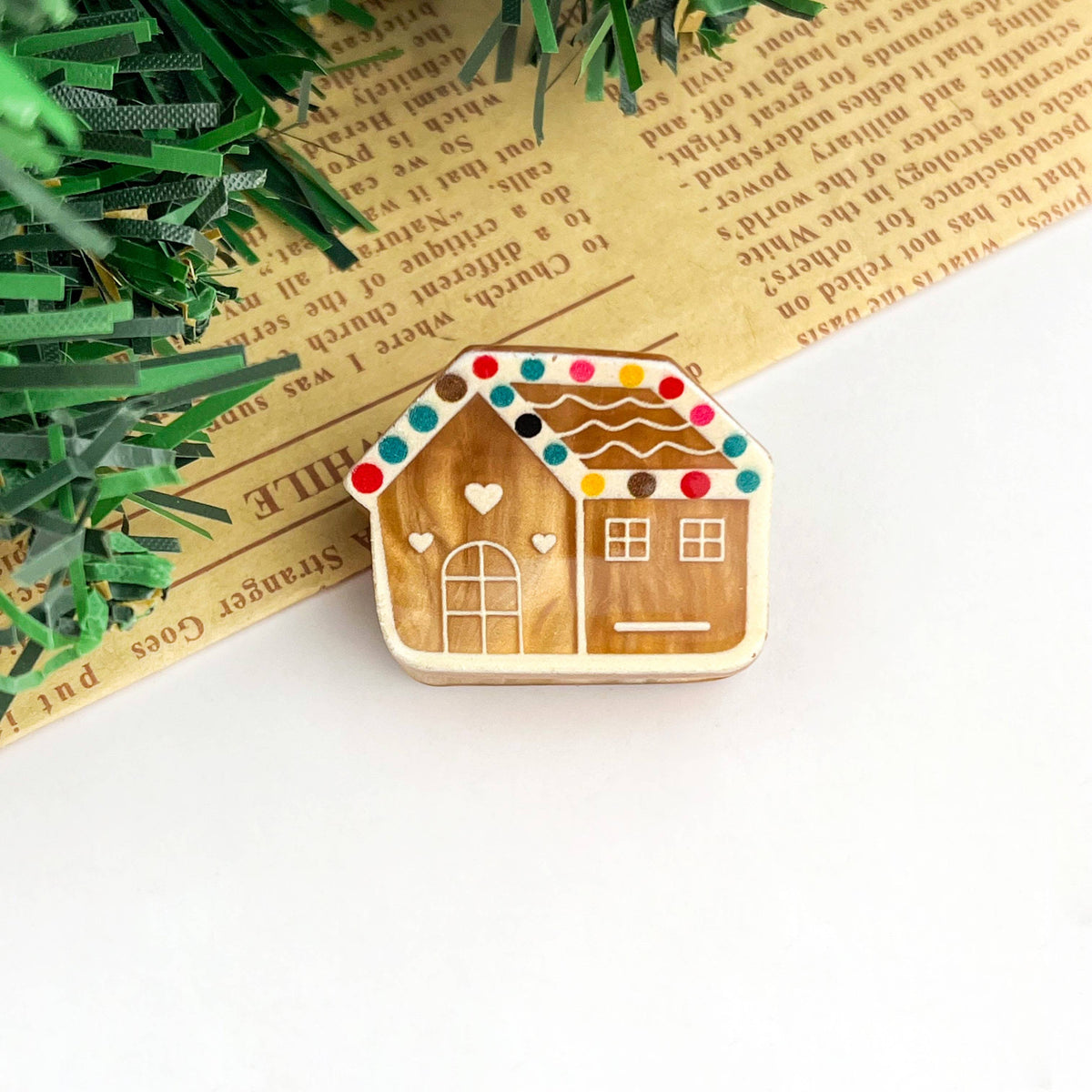 Christmas Mini Hair Claw Clip