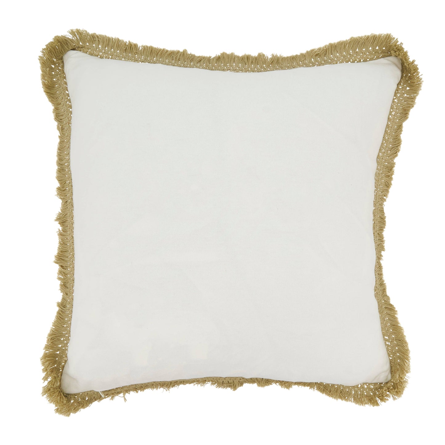 Coastal Embroidered Palm Tree Pillow