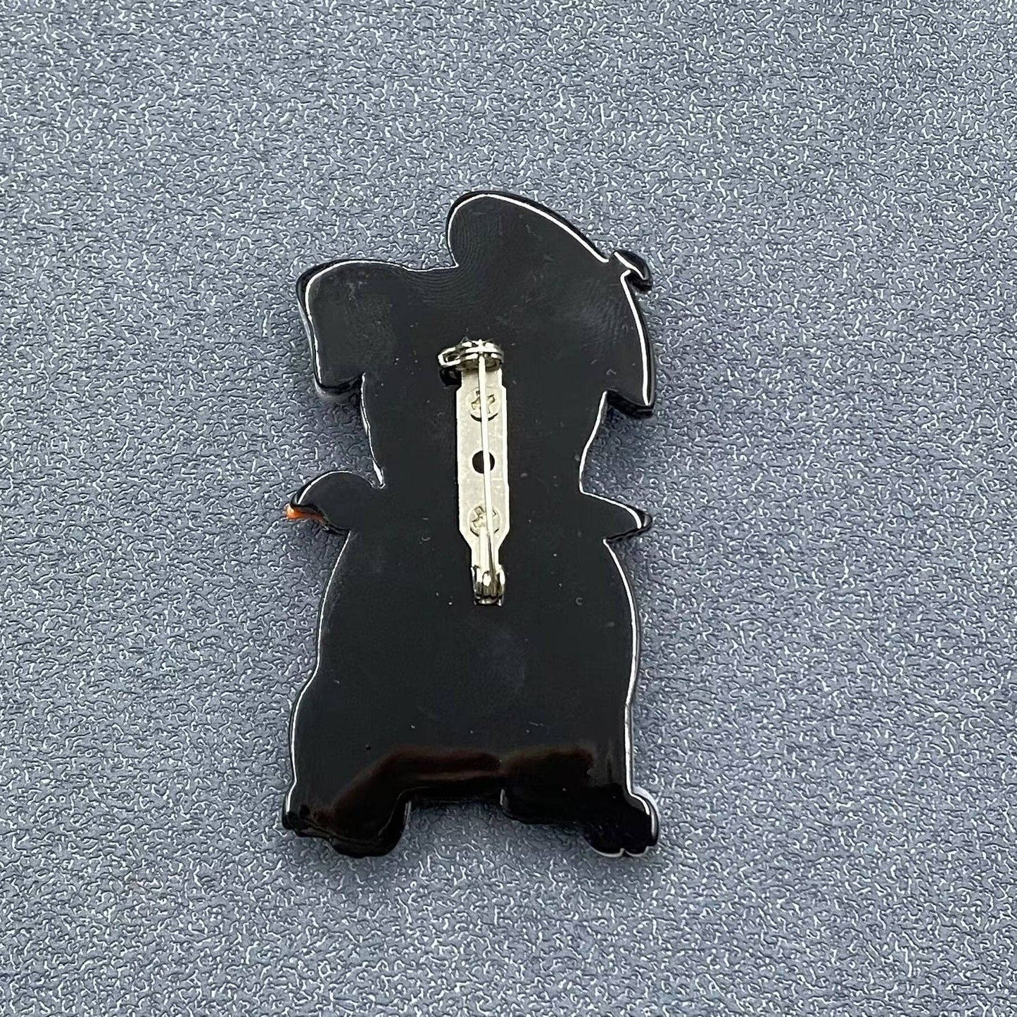 Bulldog Acrylic Brooch