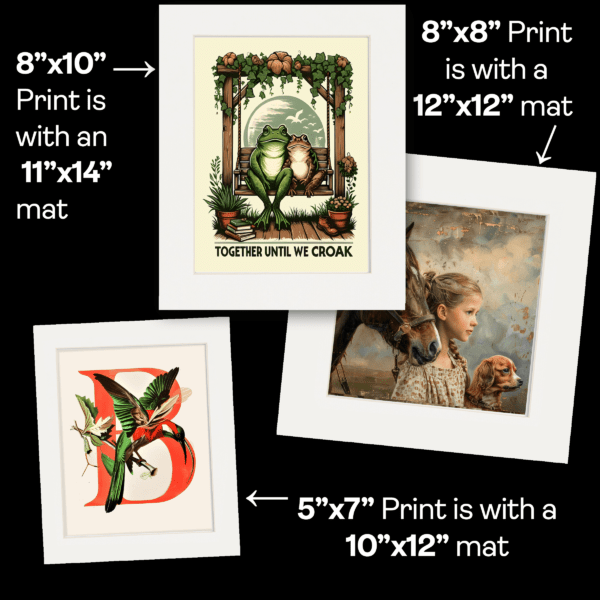 Old World Style Santa Claus Christmas Art Print - 8"x10" Artwork for 12"x14" Frame
