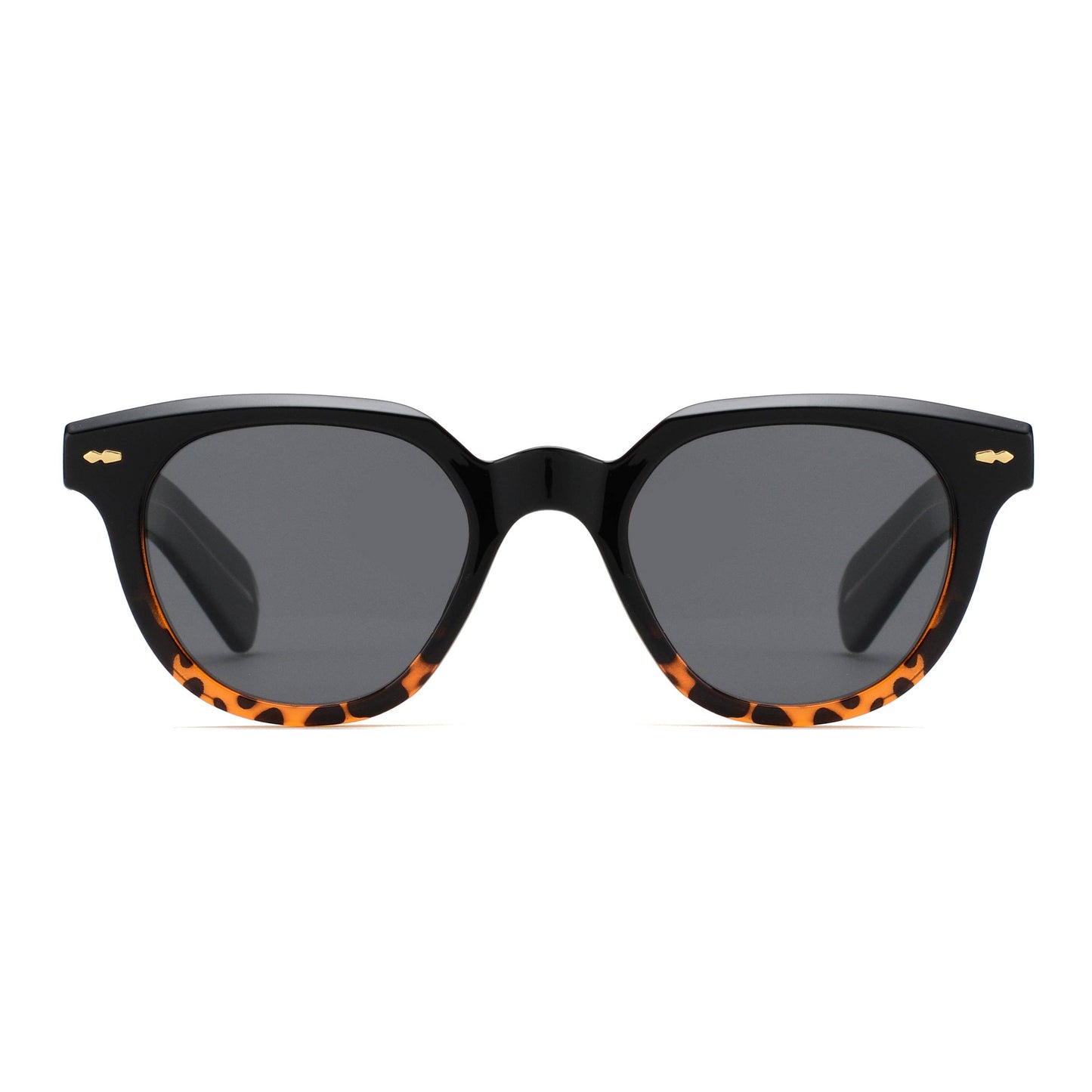 Sunglasses - PEYTON | Black Tortoise | Smoky Lens