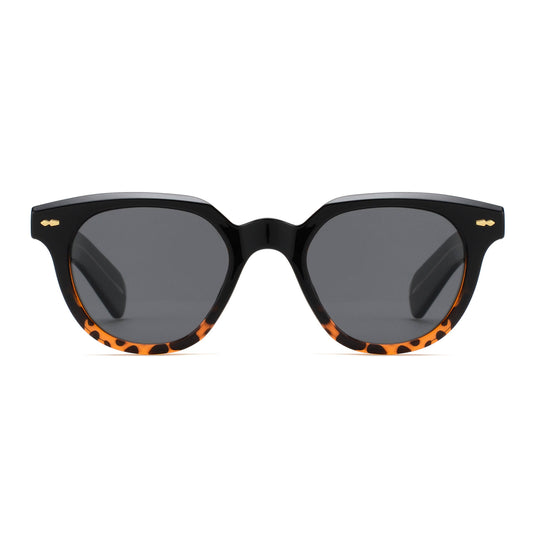 Sunglasses - PEYTON | Black Tortoise | Smoky Lens