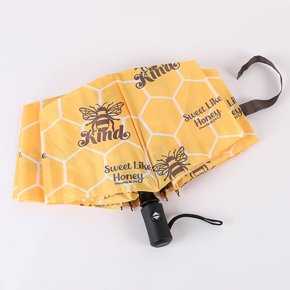 Compact Umbrella - Bee Kind