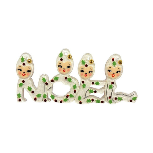 Playful Pixies NOEL Brooch by 50's Vintage Dame x Lipstick & Chrome