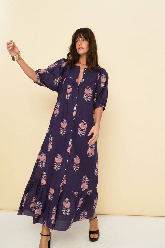Sofia dress blue