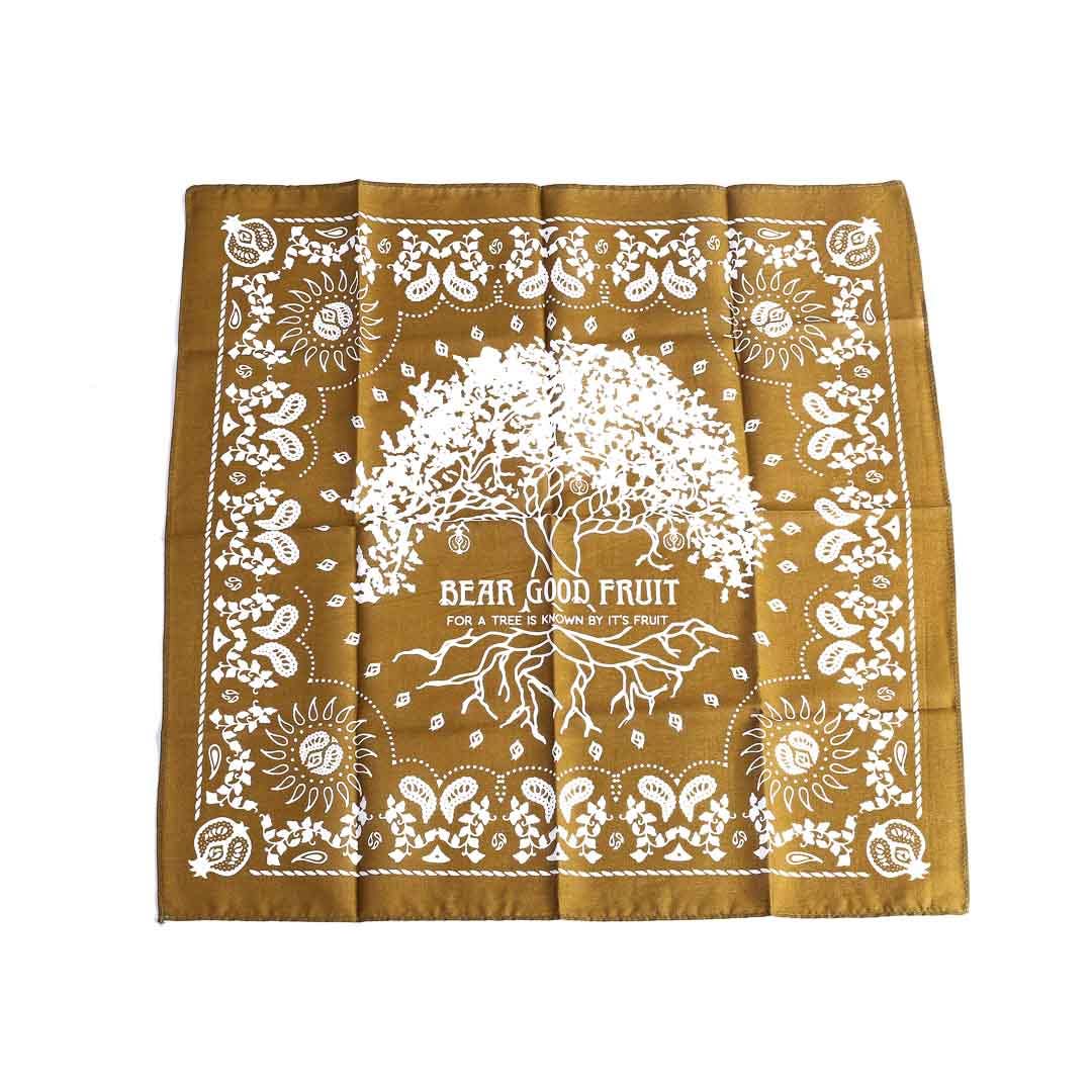 Bear Good Fruit Olive Bandana