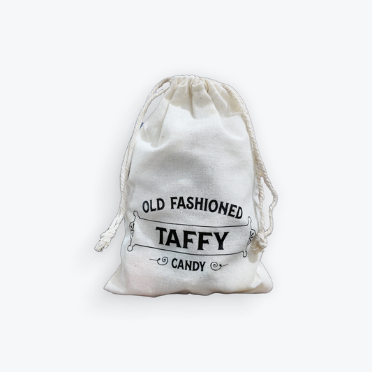 Salt Water Taffy Candy with Decorative Cloth Bag (4 oz.)