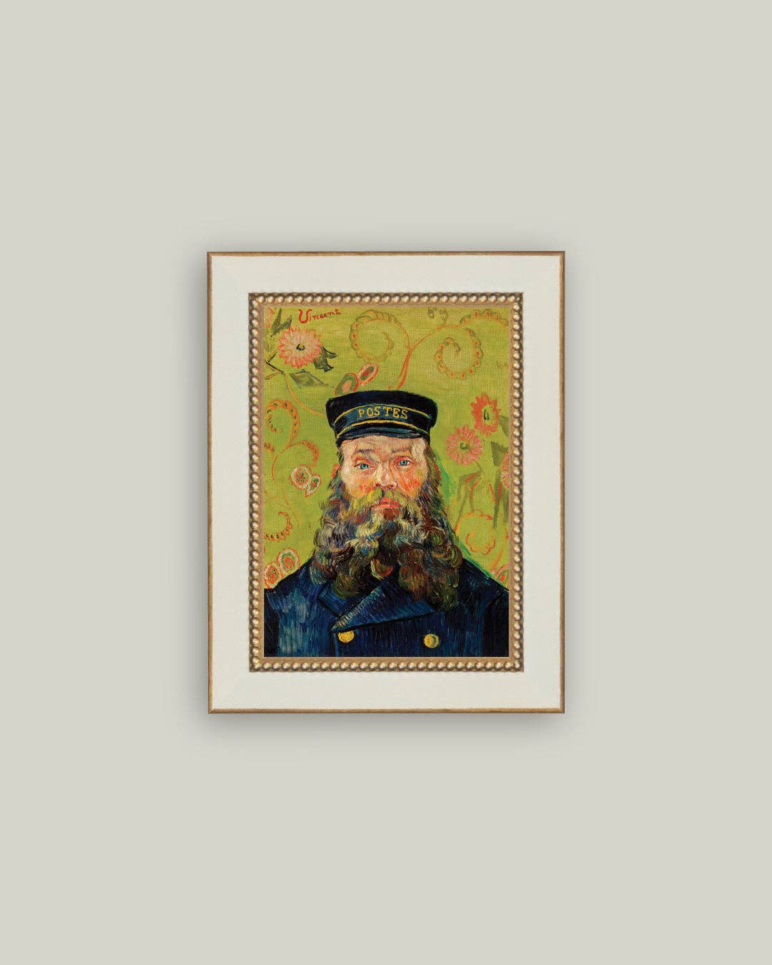 Portrait of Joseph Roulin Framed Antique Art