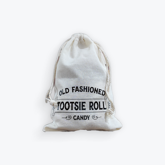 Tootsie Roll Candy with Decorative Cloth Bag (5 oz.)