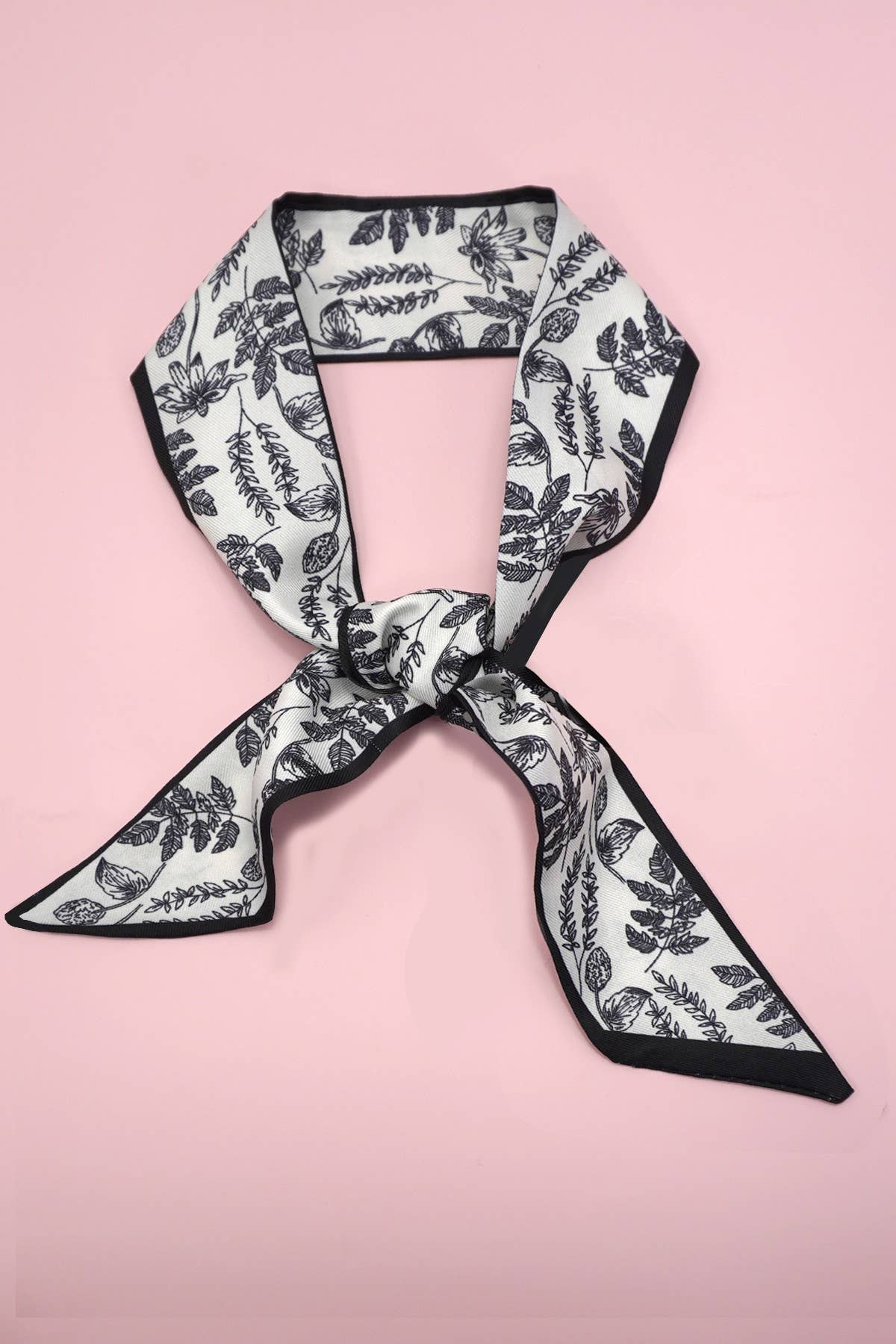 Silky Twilly Scarf Necklace Wrap - Multi-Wear