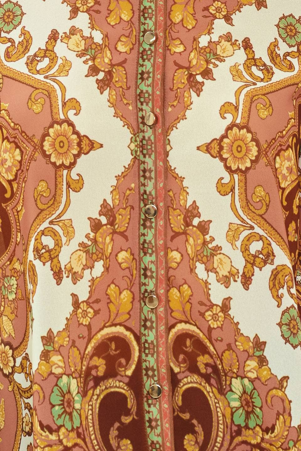 Vintage Baroque Woven Top