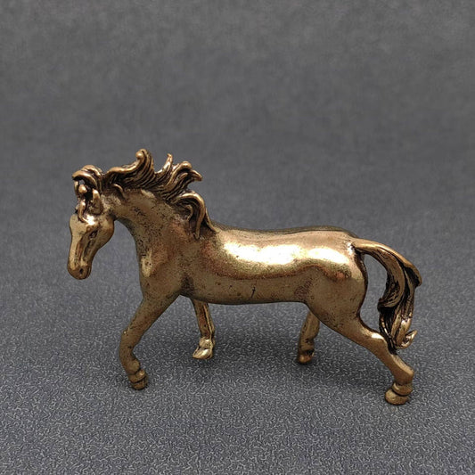 Vintage Brass Horse Desktop Ornaments Decorations