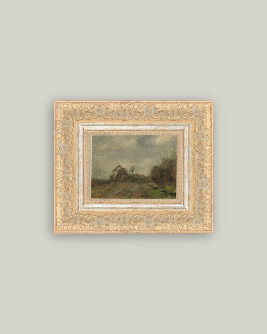 Wedeler Au Framed Antique Art
