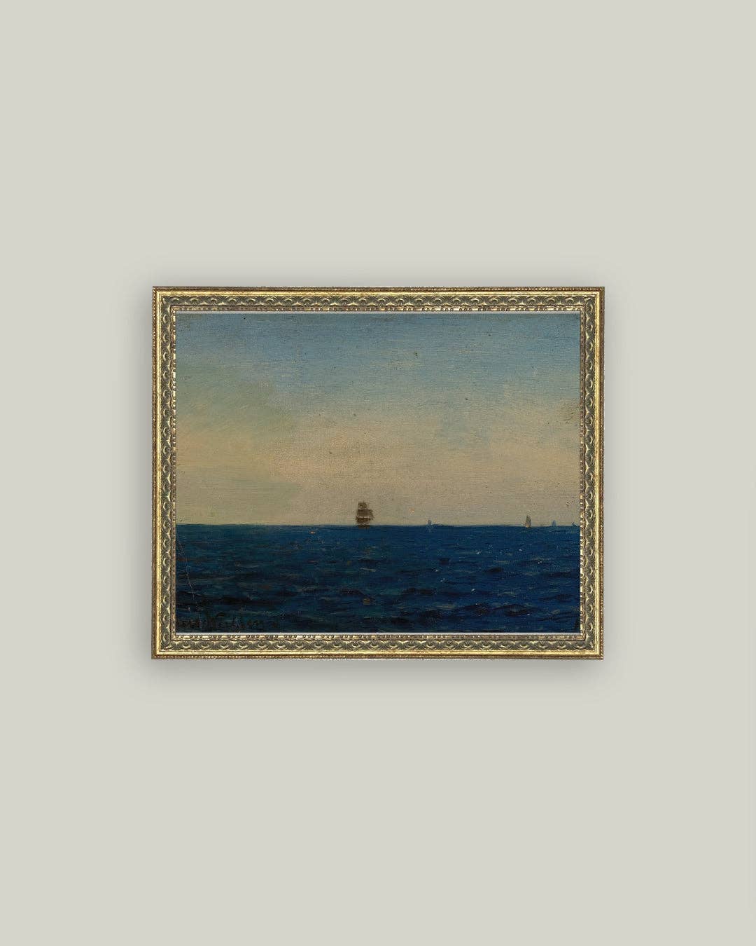 Amaldus Framed Antique Art