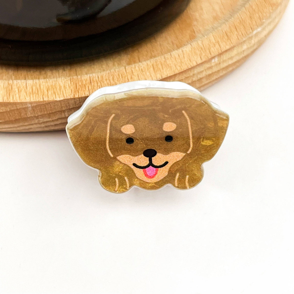 Mini Cute Puppy Claw Clip