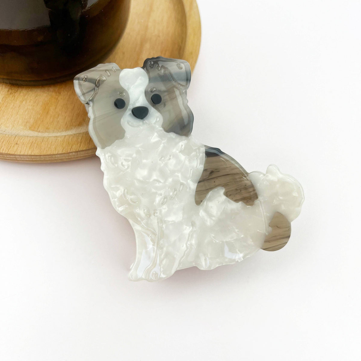 Cute Puppy Hair Claw Clip