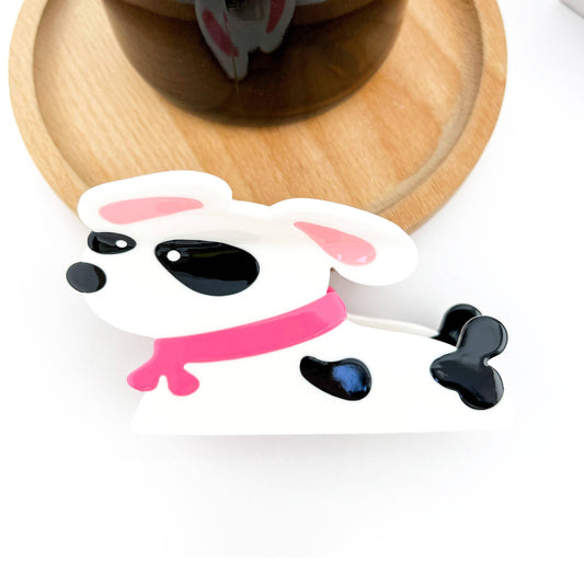 Dalmatian Hair Claw Clip, Eco-friendly Hair Clip