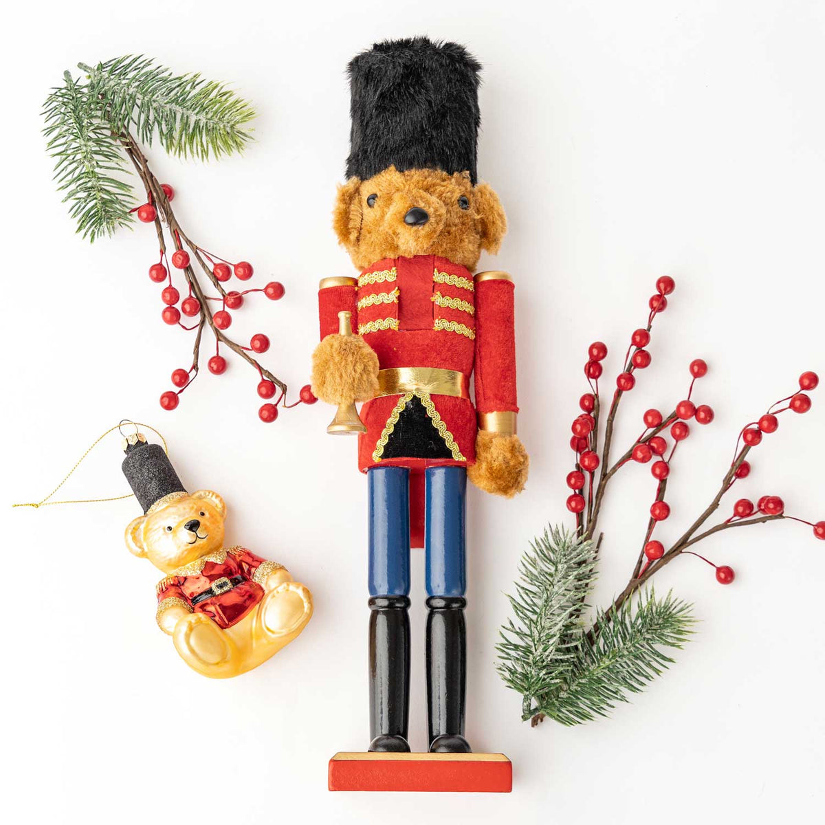 Teddy Bear 15" Nutcracker